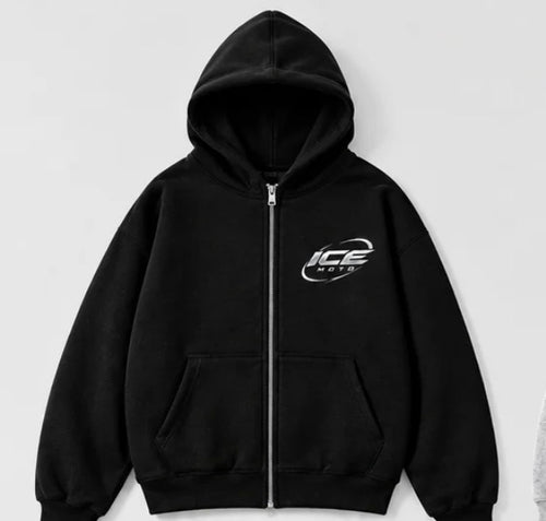Ice moto hoodie