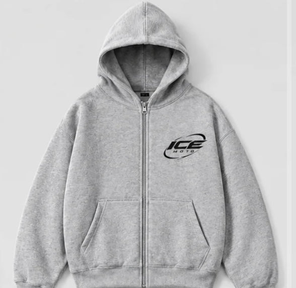 Ice moto hoodie